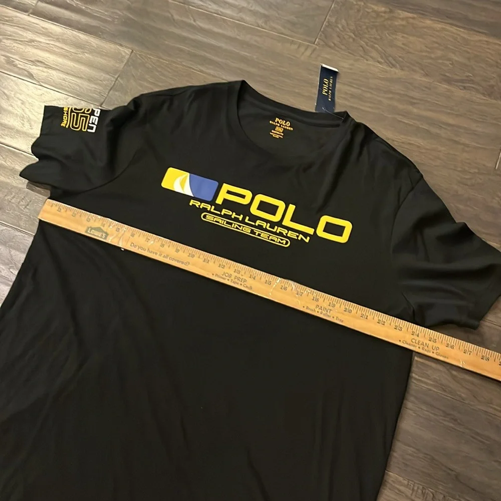 Polo Ralph Lauren St. Barth Racing Sailing Team P16 T Shirt Custom Fit Mens XXL